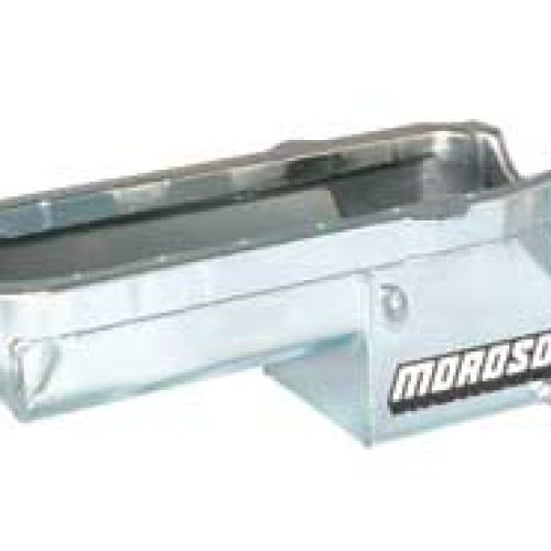 MOROSO SBC OIL PAN, REAR SUMP 7 QT (6.6L), 8.25″ DEEP