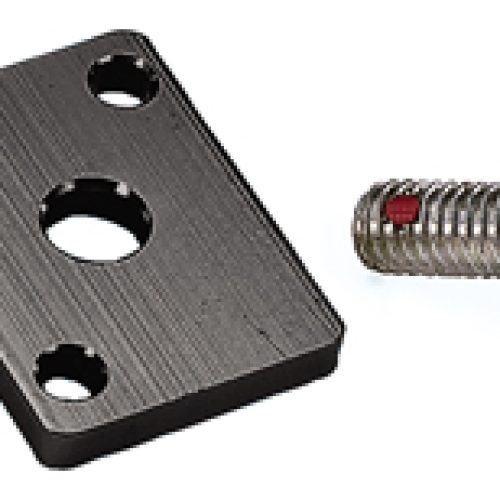 OIL PUMP BLOCKOFF PLATE CHEVY USE WITH EXTERNAL OIL PUMPS