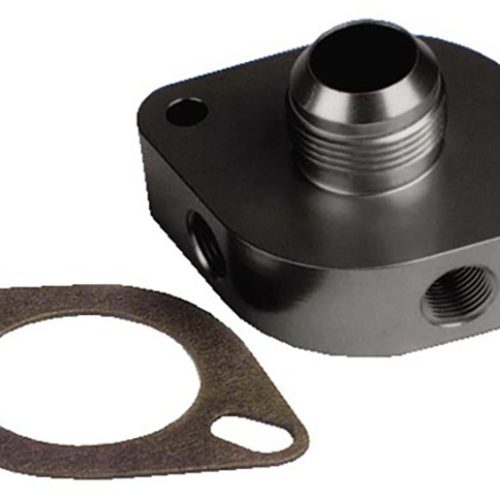 MOROSO BOLT-ON -16 AN WATER   OUTLET *THERMOSTAT* SB-BB CHEV