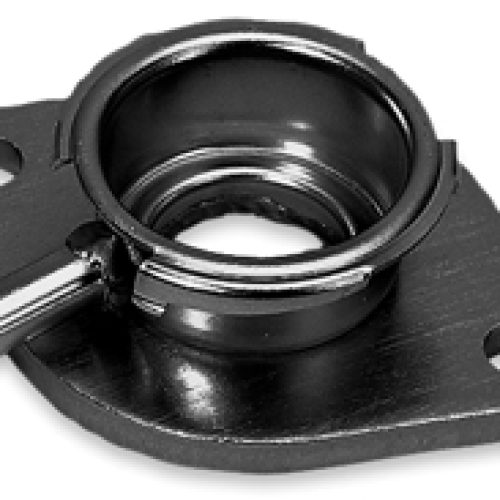 CHEV RADIATOR FILLER NECK, ALUMINIUM, BOLT-ON