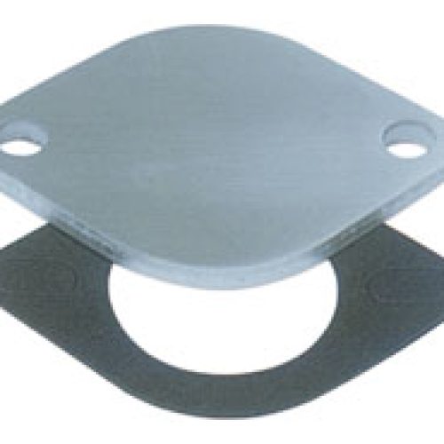 MOROSO WATER NECK BLOCK-OFF   PLATE, CHEVY V8 AND V6