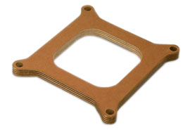 CARB 1/2" SPACER OPEN SUIT SQUARE BORE 4150 WOOD INSULATE