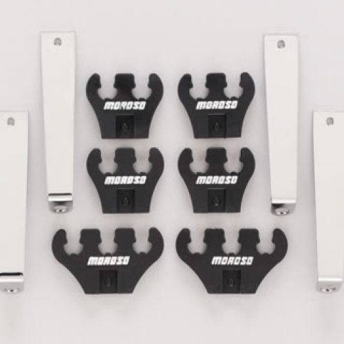 SPARK PLUG UNI LOOMS HOLDERS  STEEL BRACKET BLACK 7-9MM LEAD