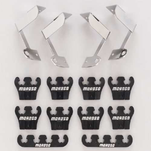 SPARK PLUG UNI LOOMS HOLDERS  SHOW CAR KIT BLACK 7-9MM LEADS