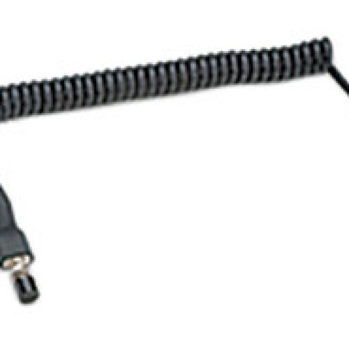 MOMENTARY PUSH BUTTON SWITCH  & CURLY CORD, LIGHT DUTY