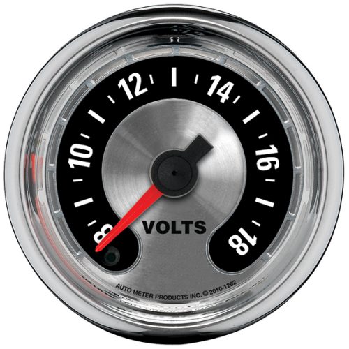 AM MUSCLE 2-1/16″ VOLTMETER   8-18 VOLTS, FULL SWEEP ELECT.