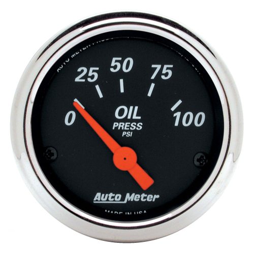 DESIGNER BLACK OIL PRESSURE   2-1/16″, 0-100PSI, SS ELECT