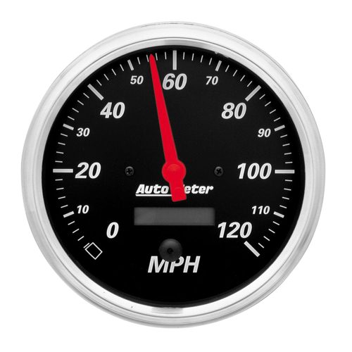 5 SPEEDO, 120 MPH, ELEC SPEEDODESIGNER BLACK