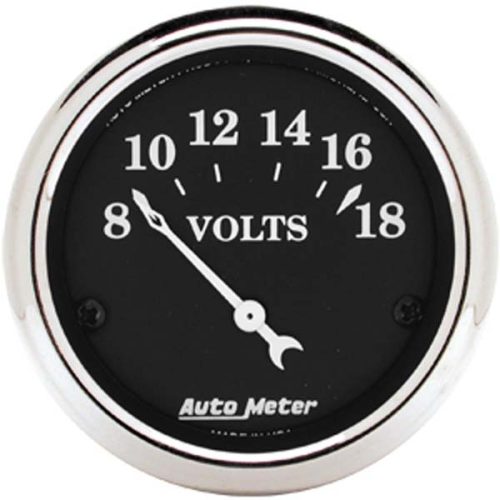 OLD TYME BK 2-1/16″ VOLTMETER 8-18 VOLTS, SHORT SWEEP ELECT.