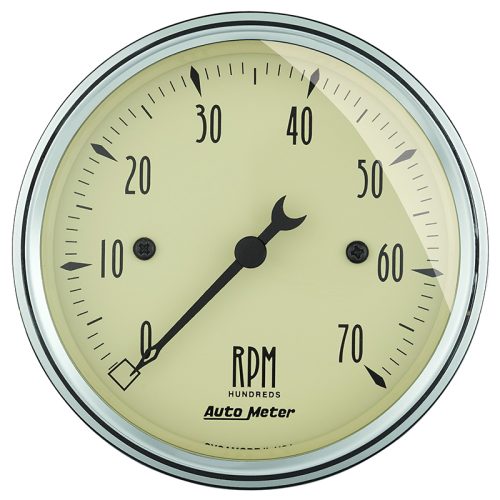 3-1/8 TACH, 7,000 RPM, 4,6,8  ANTIQUE BEIGE