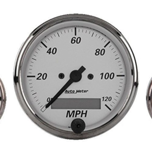 AMERICAN PLATINUM 5-PIECE KIT 3-1/8″ ELECT SPEEDO & 4 GAUGES