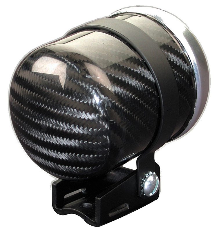 MOUNTING CUP, 2-5/8" CARBON FIBRE, SUIT ELECTRIC GAUGES