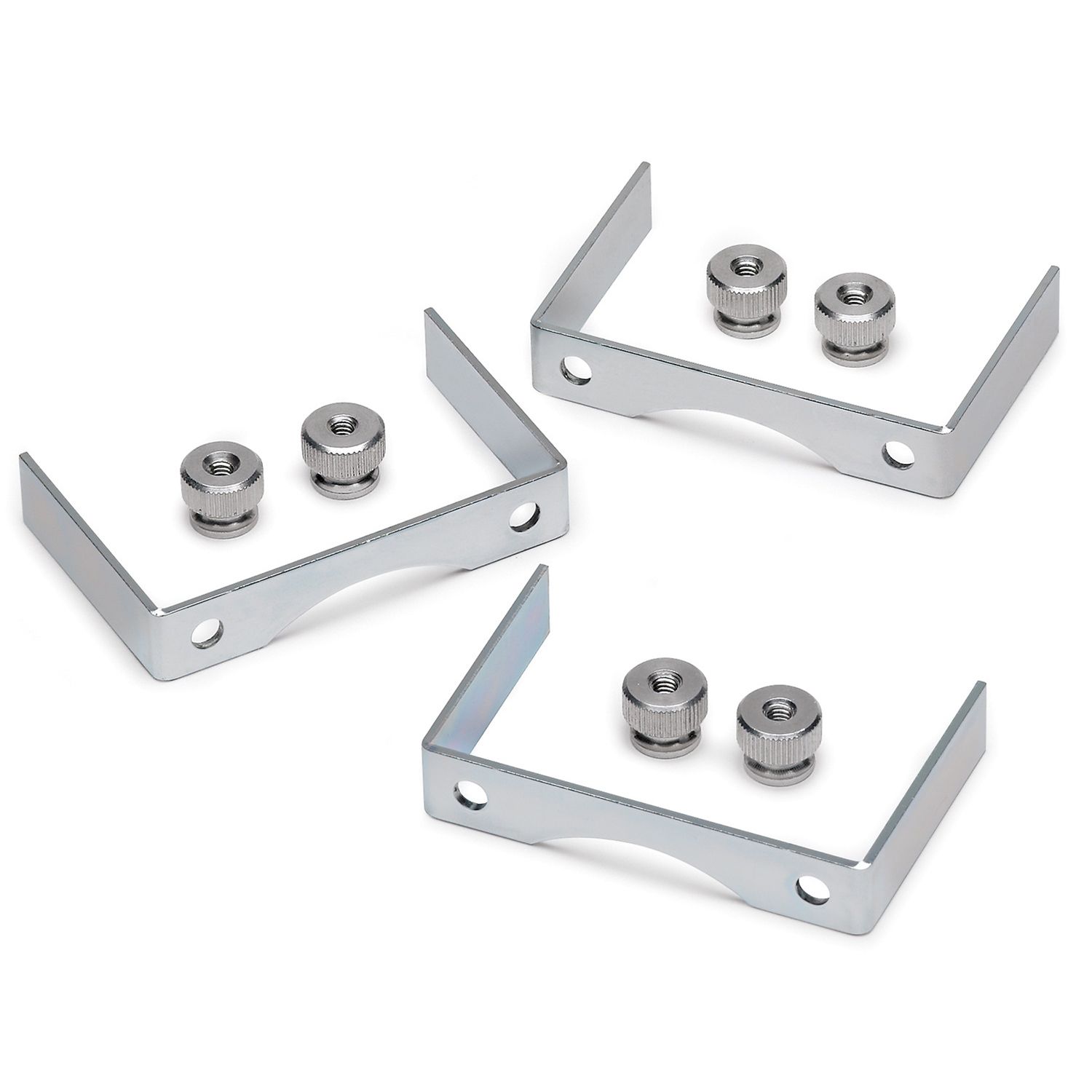 2-5/8 ALUMINIUM GAUGE MOUNT U BRACKET KIT ASSEMBLY PK OF 3
