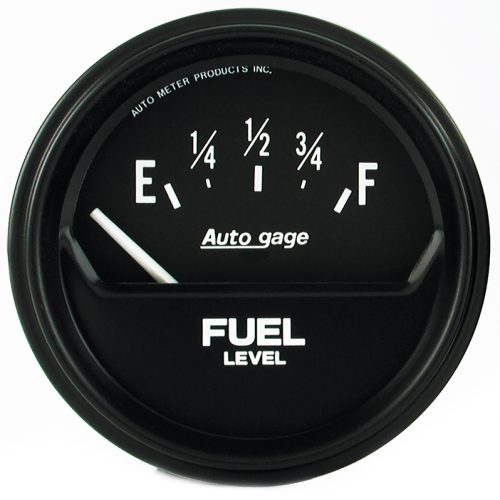 AUTOGAGE 2-5/8 FUEL LEVEL 0-90 OHMS, ELECTRIC GAUGE