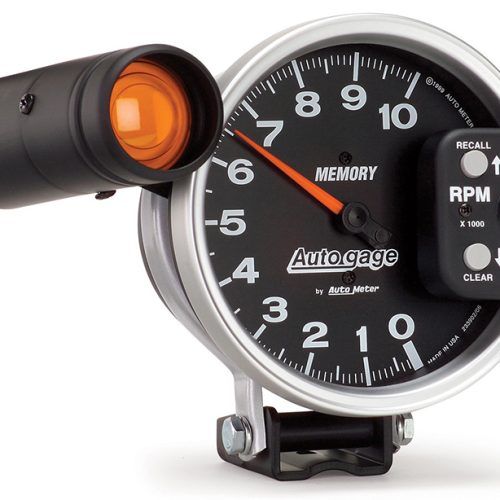 5 TACH, 10,000 RPM, SHIFT-LIT 10,000RPM WITH MEMORY
