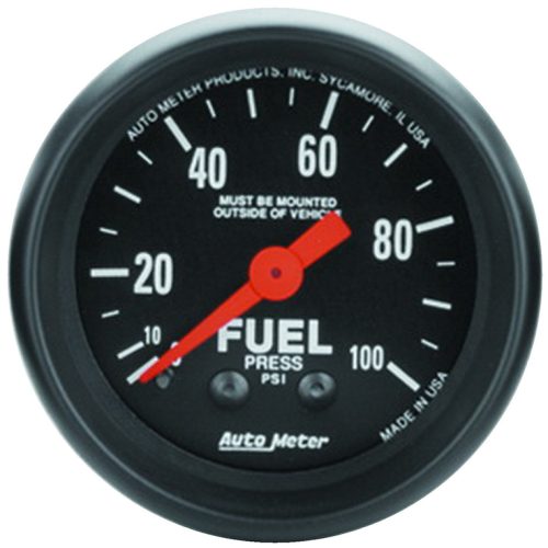Z-SERIES 2-1/16″ FUEL PRESSURE0-100PSI, MECHANICAL,-4AN MALE