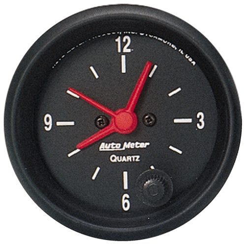 Z-SERIES 2-1/16″ CLOCK        QUARTZ MOVEMENT W/ SECOND HAND