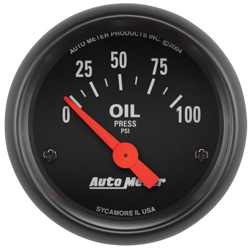 Z-SERIES 2-1/16″ OIL PRESSURE 0-100PSI, SHORT SWEEP ELECTRIC