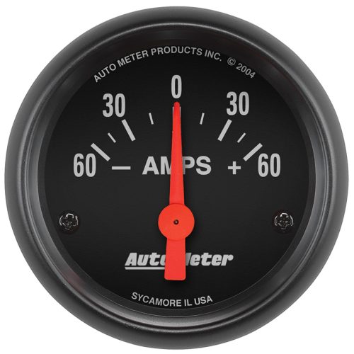 Z-SERIES 2-1/16″ AMMETER      +/-60 AMPS, SHORT SWEEP ELECT.