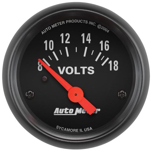 Z-SERIES 2-1/16″ VOLTMETER    8-18 VOLTS, SHORT SWEEP ELECT.
