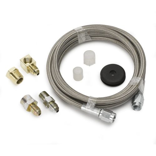 6-FT BRAIDED STAINLESS HOSE -3AN INCLUDES FITTINGS