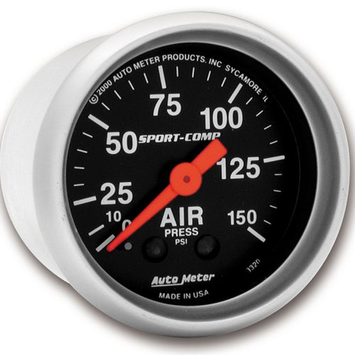 SPORT-COMP 2-1/16″ AIR PRESS. 0-150 PSI, MECHANICAL