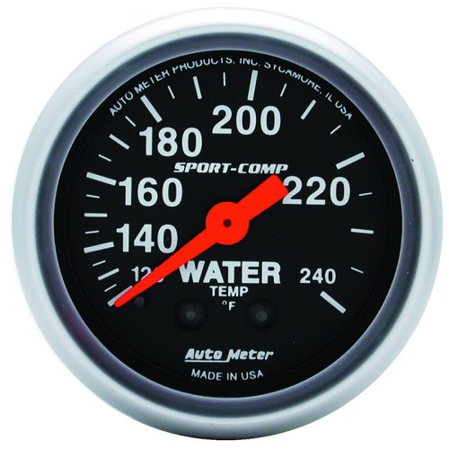 SPORT-COMP 2-1/16″ WATER TEMP 120-240Â°F, MECHANICAL, 12FT