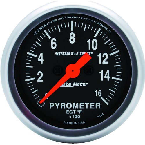 SPORT-COMP 2-1/16″ PYROMETER  0-1600Â°F, FS ELECT, 10′ PROBE