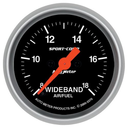SPORT-COMP 2-1/16″ AIR / FUEL WIDEBAND, FULL SWEEP ELECT.