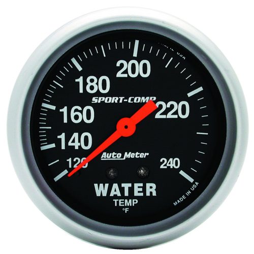 SPORT-COMP 2-5/8″ WATER TEMP  120-240Â°F, MECHANICAL, 6FT