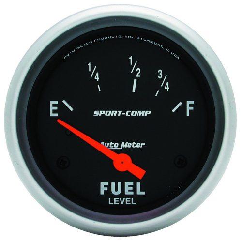SPORT-COMP 2-5/8″ FUEL LEVEL  240-33 OHM, SHORT SWEEP ELECT