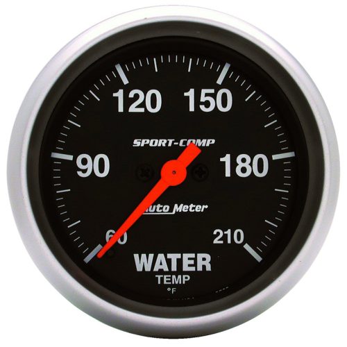 SPORT-COMP 2-5/8″ WATER TEMP  60-210Â°F, FULL SWEEP ELECTRIC