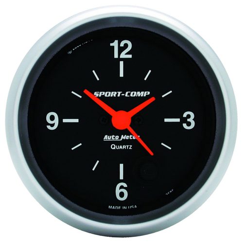 SPORT-COMP 2-5/8″ CLOCK       ANALOGUE ELECTRIC