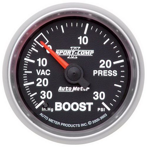 SPORT-COMP II 2-1/16 BOOST/VAC30IN/HG-30PSI, MECHANICAL 10FT