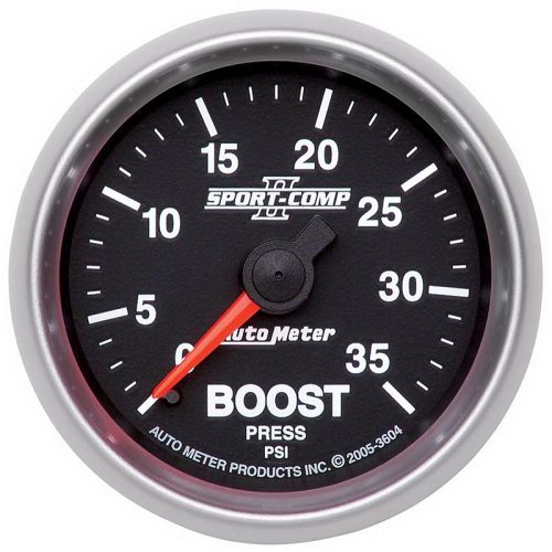 SPORT-COMP II 2-1/16 BOOST    0-35PSI, MECHANICAL, 10FT