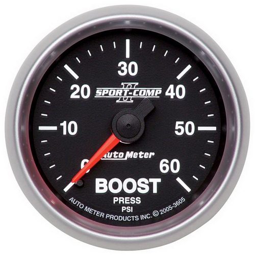 SPORT-COMP II 2-1/16 BOOST    0-60PSI, MECHANICAL, 10FT