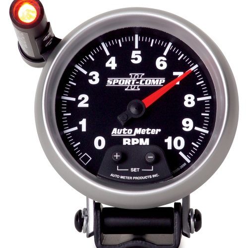 SPORT-COMP II 3-3/4″ TACHO    10,000RPM PEDESTAL, SHIFT LITE
