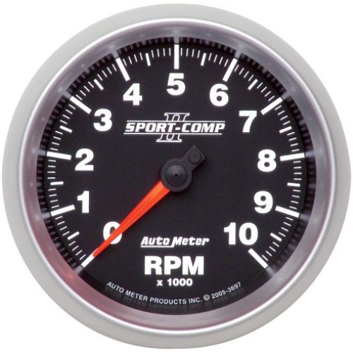 3-3/8 TACH,SPORT COMP II(DASH 3-3/8  10,000 RPM IN DASH