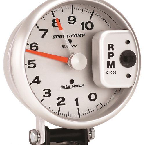 ULTRA-LITE 5″ TACHO 10,000RPM PEDESTAL MOUNT W/ ADJ. POINTER