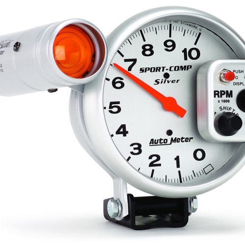 ULTRA-LITE 5″ TACHO 10,000RPM PEDESTAL MOUNT W/ SHIFT LIGHT