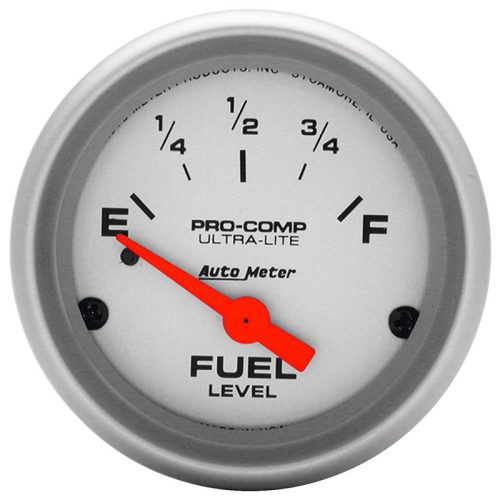 ULTRA-LITE 2-1/16″ FUEL LEVEL 0-30 OHM, SHORT SWEEP ELECT