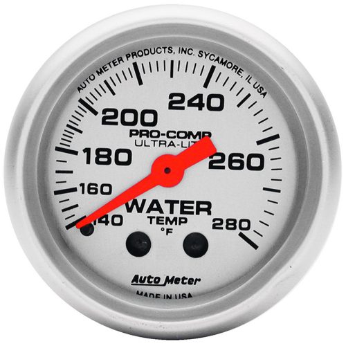 ULTRA-LITE 2-1/16″ WATER TEMP 140-280Â°F, MECHANICAL, 6FT