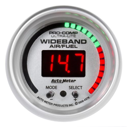 ULTRA-LITE 2-1/16″ AIR/FUEL   WIDEBAND, LED & DIGITAL