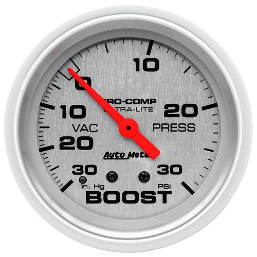 ULTRA-LITE 2-5/8″ BOOST/VAC   30 IN/HG – 30 PSI, MECH, 10FT