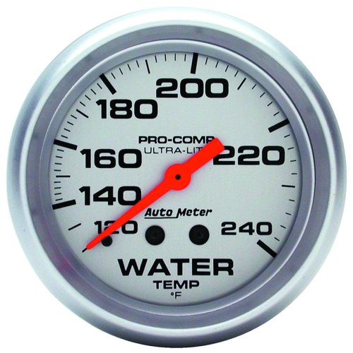 ULTRA-LITE 2-5/8″ WATER TEMP  120-240Â°F, MECHANICAL, 12FT