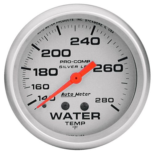 ULTRA-LITE 2-5/8″ WATER TEMP  140-280Â°F, MECH LIQUID FILLED