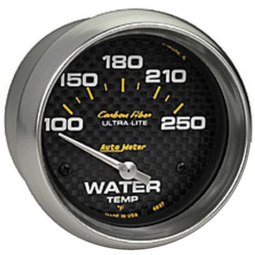 CARBON FIBER 2-5/8″ WATER TEMP100-250Â°F, SHORT SWEEP ELECT.