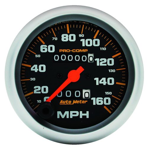 PRO-COMP 3-3/8″ SPEEDOMETER   160MPH, MECHANICAL, ODO & TRIP