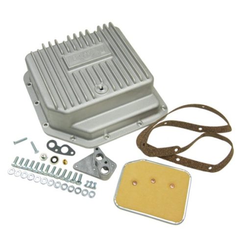 TH350 CAST ALUM TRANS DEEP PANFINNED