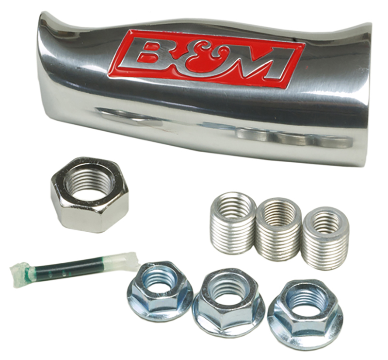 B&M UNIVERSAL TEE HANDLE, LHD BRUSHED, SUIT MEGASHIFTER